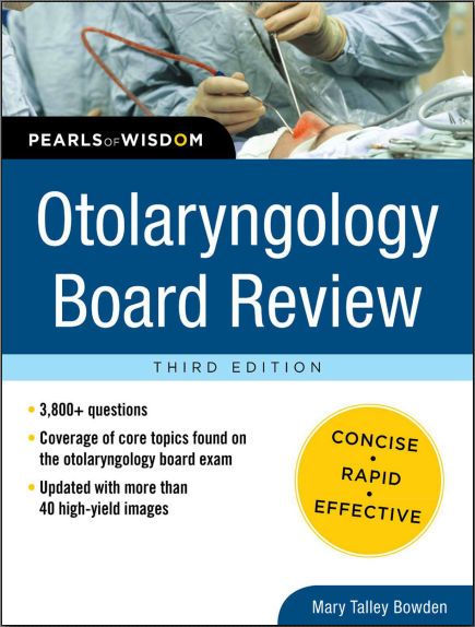 Otolaryngology Prep And Practice 1st Edition 2013 Pdf