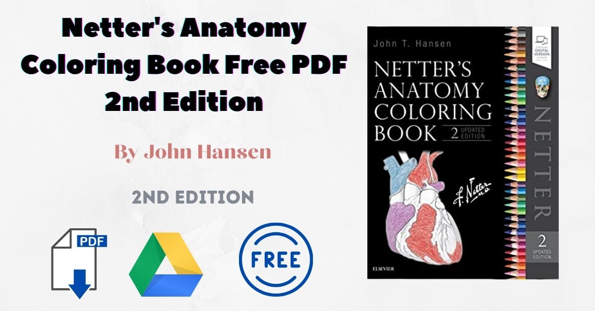 Netter's Anatomy Coloring Book Free PDF 2nd Edition MedbooksVN