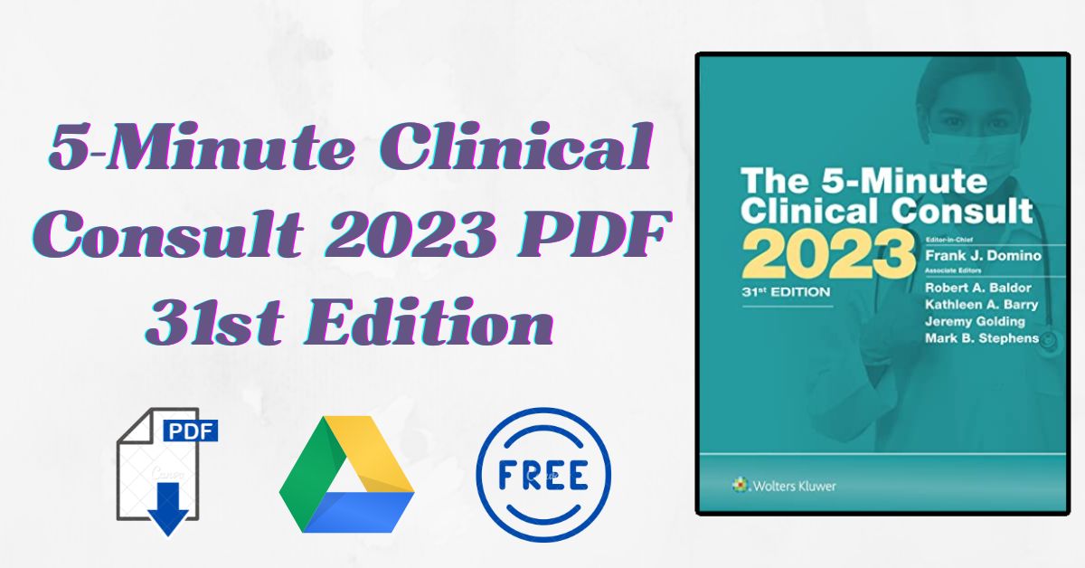 5Minute Clinical Consult 2023 31st Edition PDF MedbooksVN